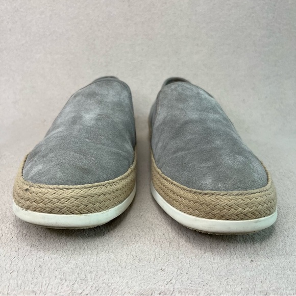 Vince Suede Jute Slip On Sneakers-Gray-Men’s 9-Casual-Classic-Designer-Autumn - Picture 6 of 11